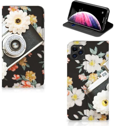 Apple iPhone 11 Pro Max Stand Case Vintage Camera