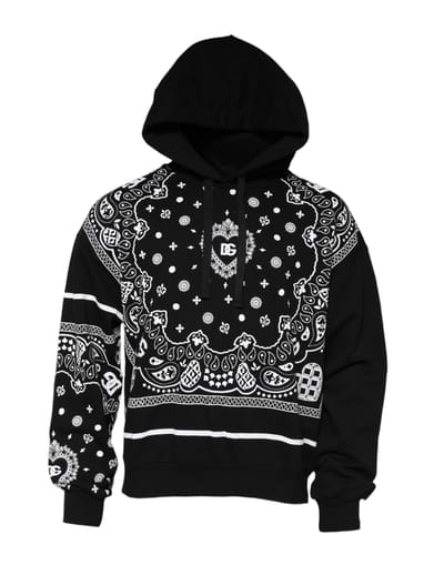 Bandana Print Hoodie