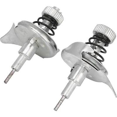Lot de 2 tendeurs de fil de rechange pour machine à coudre domestique à pédale gray
