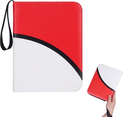 400 kaarten Verzamelmap - Verzamelmap geschikt voor Pokémon kaarten - Trading Cards - Map voor kaarten - LOUZIR