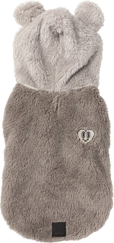 Fuzzyard Honden Hoodie Winnie - Hondenkleding - Grijs Size 1