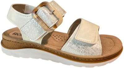 Rohde 1311 01 Sandalen Wit Leer Dames - Wit - 37