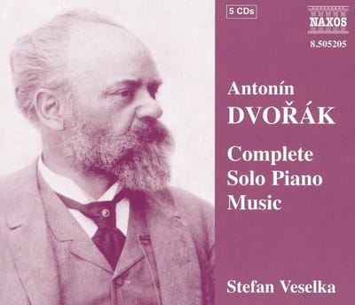 Stefan Veselka - Dvořák: Complete Piano Works (5 CD)