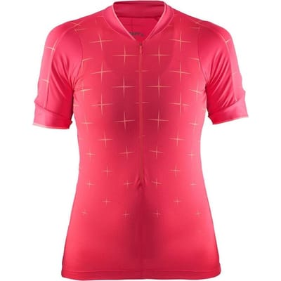 Craft Belle Glow Jersey - Maat L - Dames - korte mouwen rood