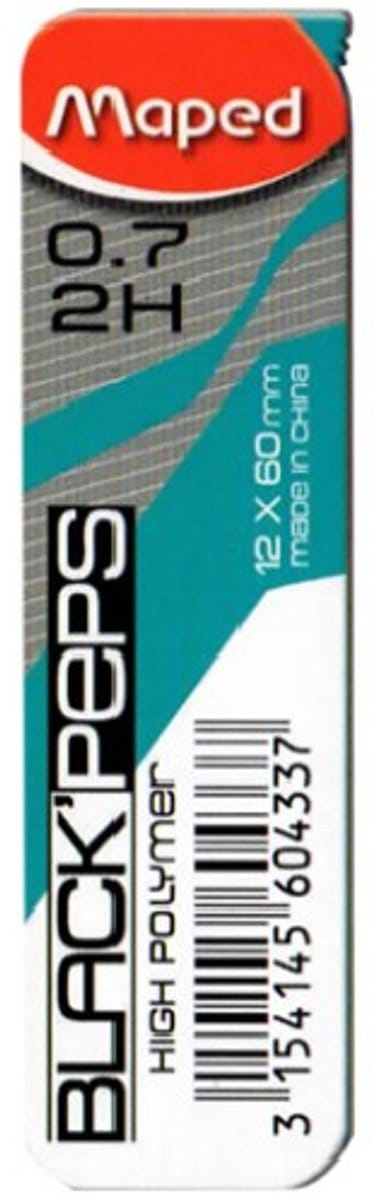 Maped Leads For Graphite Pencil 2H – 0.7MM