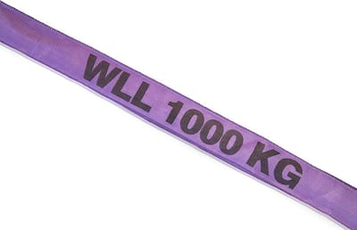 Rondstrop met Dubbele Mantel - 1000 kg Draagvermogen en 1 Meter Lengte