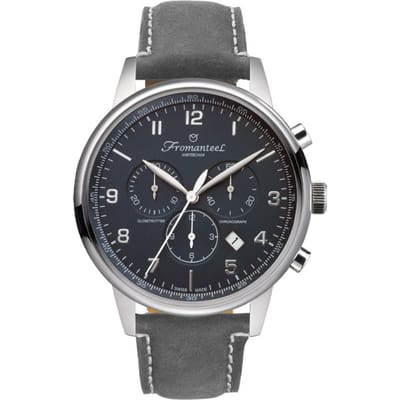 Refurbished Fromanteel Globetrotter Chrono GT-0702-015 Heren Horloge 42mm