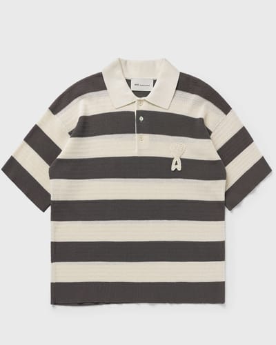 SHORT SLEEVES POLO WITH AMI DE COEUR PATCH
