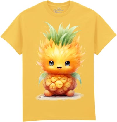 Ananas Standing Pineapple The Coloured House T-shirt M
