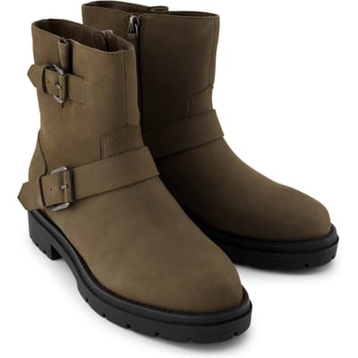 TOMS Ionie Moto Leren Vrouwen Canteen Boots