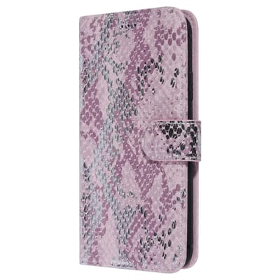 UNIQ Accessory Roze Slangenleer hoesje voor iPhone Xs Max - Book Case