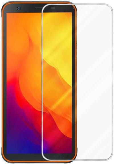 Cadorabo Screenprotector geschikt voor Blackview BV6300 PRO - Pantser film Beschermende film in KRISTALHELDER Geharde (Tempered) display beschermglas in 9H hardheid met 3D Touch