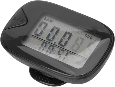 Wandelende Stappenteller - Activiteit Tracker - Gezondheid Bijhouden - 3D Sensor Nauwkeurig - 7 Dagen Geheugen - Zwart