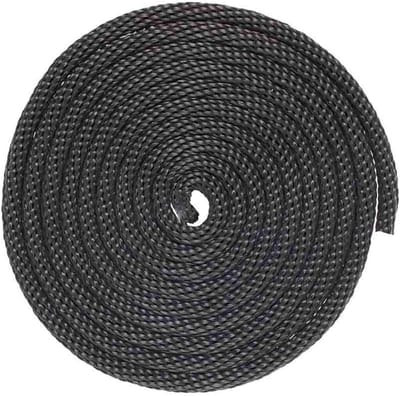 Nylon Touw - Multifunctioneel Koord - Veilig Bevestigen - Olie en Vochtbestendig - 3/8 Inch 100 Voet - Zwart