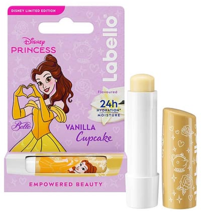 Labello Lippenbalsem Disney Prinses SPF15 4,8 g (Modellen : Belle)