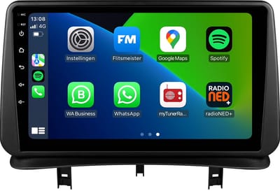 Carplay autoradio geschikt voor Mitsubishi Space Star | 1997 t/m 2005 | Android 13 | Draadloos Apple Carplay & Android Auto | 2GB + 32GB | 8-Core processor | Davilon | 2026 model | 1997 1998 1999 2000 2001 2002 2003 2004 2005 | Bluetooth & Wifi