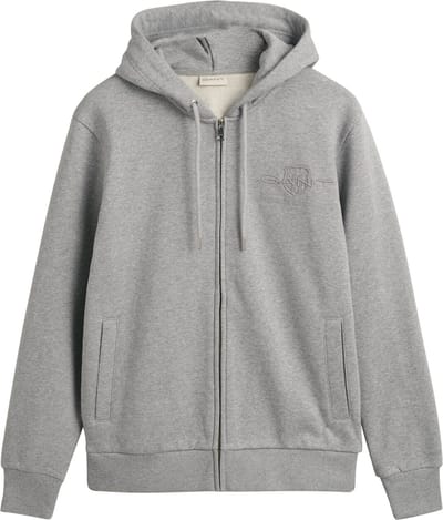 GANT Sweat vest REGULAR TONAL SHIELD FULL ZIP HOODIE
