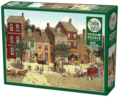 Cobble Hill puzzle 1000 pieces - The curve in the square