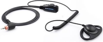 DerComms® Oorschelp voor Motorola portofoons - SL1600 SL2600 SL4000 SL4010 TLK100 TLK110 Evolve