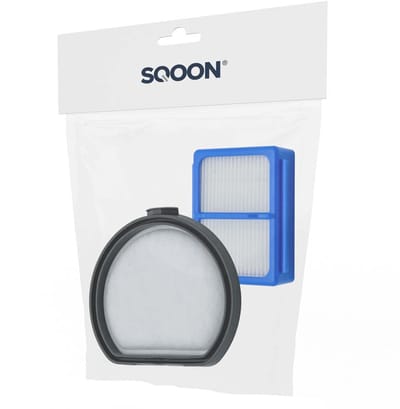 SQOON® Stofzuigerfilters Geschikt voor AEG QX9 Series – ASKQX9 – Vervangt 9009230922 – Set van 2