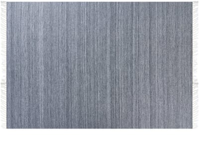 MALHIA - Vloerkleed - Grijs - 160 x 230 cm - Synthetisch materiaal