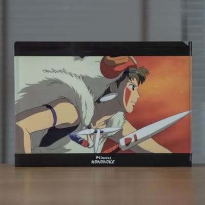 Ghibli - Prinses Mononoke - Slag A4 map