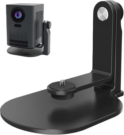 Projector Bureauhouder - Draaibare Tafel - Stabiel Beeld - 360 Graden Verstelbaar - 18.5 x 13.2 x 13.7 cm - Zwart