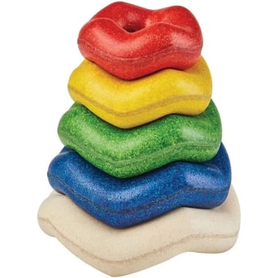 Plan Toys wave stapeltoren 5 mnd+