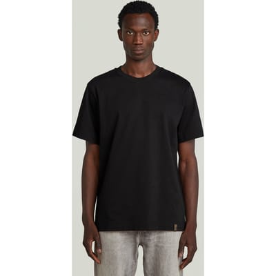G-Star Essential R T Black Taglia: M | Magliette basic Outlet | Uomo | Nero