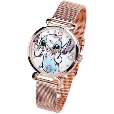 Lilo & Stitch - Disney Polshorloges - Stitch - goudkleurig