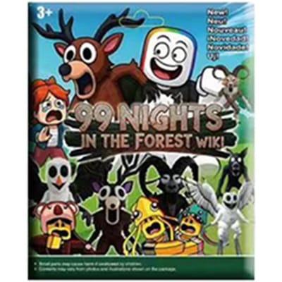 Cadeau 1-24 stuks Nachten in Het Bos blind box Beeldjes Figurine Uil Geit Wolf Hert 99 Nachten in Het Bos Figurine Plastic Speelgoed Cadeau