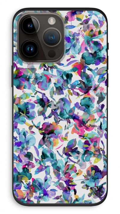 Case Company® - Hoesje geschikt voor iPhone 14 Pro Max hoesje - Hibiscus Flowers - Biologisch Afbreekbaar Telefoonhoesje - Bescherming alle Kanten en Schermrand