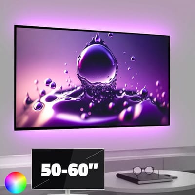 TV led strip | TV verlichting | TV Lamp | set met 2 RGB strips 50-60 inch | 2x 70cm led strips | Gaming accessoires | Led Light Strip | Licht strip