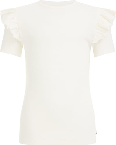 WE Fashion Meisjes T-shirt met ruches