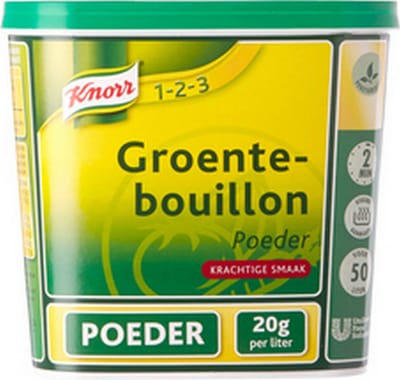 Knorr - Groentebouillon Krachtig Glutenvrij - 50 liter