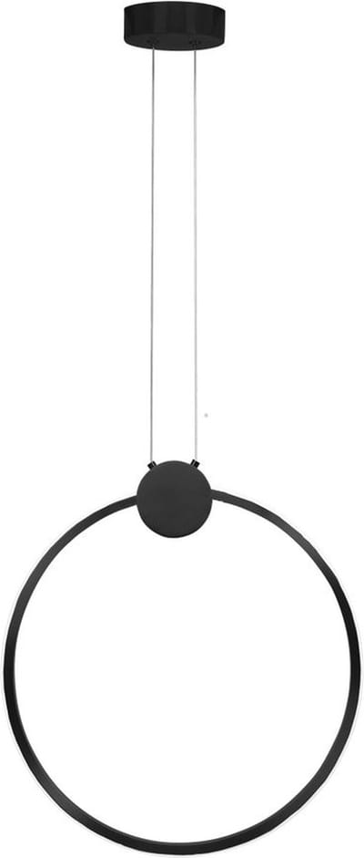Toolight App1398-Cp Hanglamp Zwart 51X2,7X53Cm