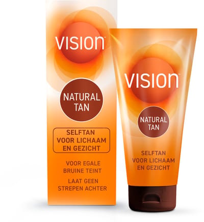 Vision All Year Natural Tan - Zonnebrand - Zelfbruiner - 135 ml