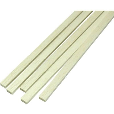 Pichler Modellbau Grenen lijst (l x b x h) 1000 x 5.0 x 2.0 mm 10 stuk(s)
