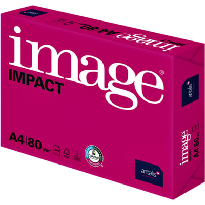 Kopieerpapier Image Impact A4 80gr wit 500 vel