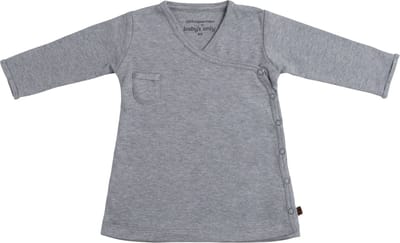 Baby's Only Jurkje Melange - Grijs - 50 - 100% ecologisch katoen - GOTS