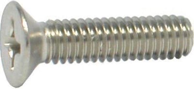 metaalschroef rvs platkop M3 x 12 (200st.)