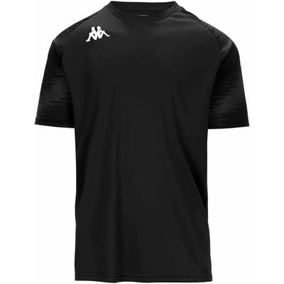 Kappa Daverno T-shirt Met Korte Mouwen Zwart L Man