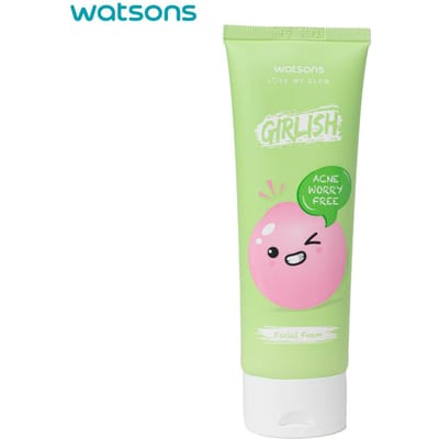Watsons Love My Glow Girlish Acne Worry Free Gezichtsschuim 100 ml. 100 ml. beige