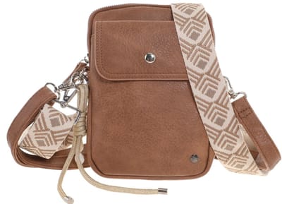 Camel telefoontasje / schoudertasje Boston OLT15781