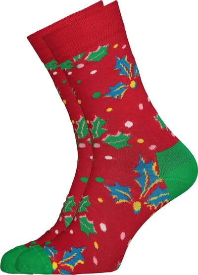 Happy Socks Holly Sock - unisex sokken - Unisex - Maat: 36 - 40