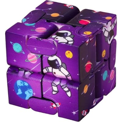Oneindigheidskubus Flip ADHD Speelgoed Angstspeeltje Vingertoppen Voor Spel Puzzel Antistress Magische Vinger Fidget Autisme Hand Cadeaus Kinderen