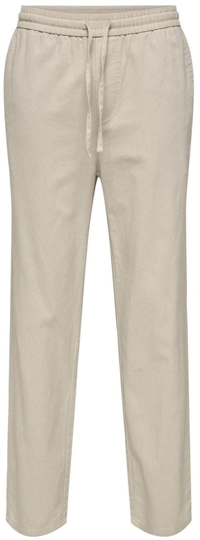 Only & Sons Heren Joggingbroek comfort/relaxed Beige M Volwassenen