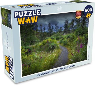 Puzzel Zomerweide op Lewis eiland - Legpuzzel - Puzzel 500 stukjes