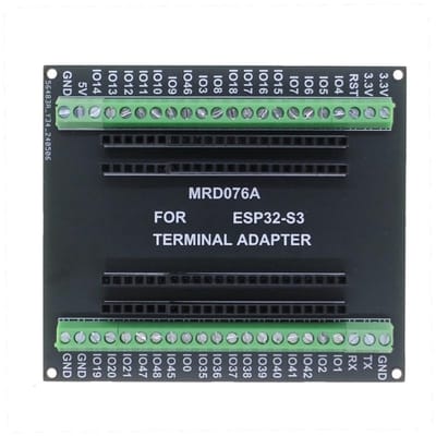 Klemmenblok Schild voor ESP32-S3 Ontwikkelbord - Eenvoudige Bedrading