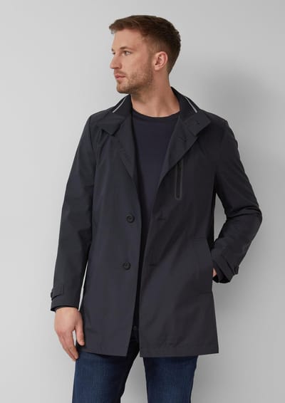 s.Oliver  Jackets Outdoor Marine Maat: 48 | Regenjassen Outlet | Heren | Blauw